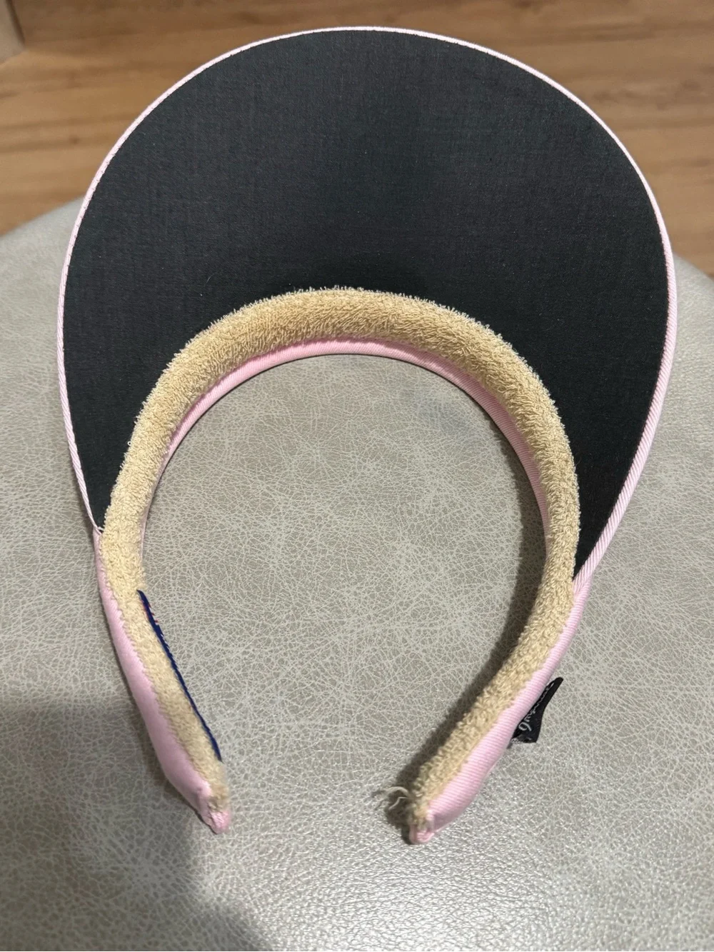 Arnold Palmer Pink Embroidered Visor - Imperial